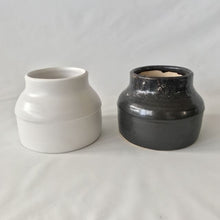 Load image into Gallery viewer, Stoneware ,Terracotta ,Handmade ceramics ,Three legged ,Hanging Ceramic decor ,Geometric ,Ceramic vase ,Local made ceramics ,Glazed ceramics
