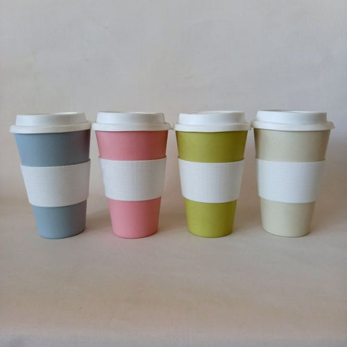 Geometric ,Plain ,Bamboo cups with Lid ,Microwavable bamboo cups