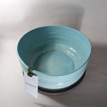 Load image into Gallery viewer, Salad Bowl With Base -Powder Blue

