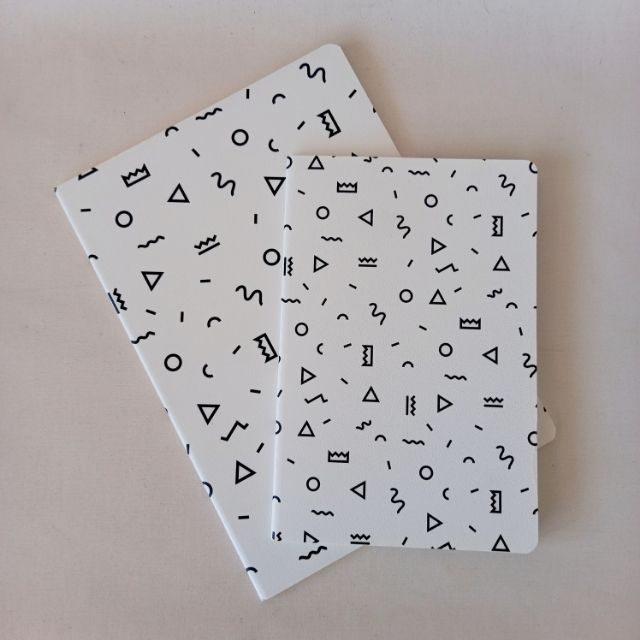 Softbound Notebook - Black and White